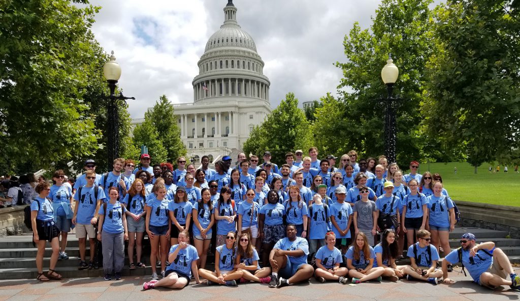 Sister Cities Wilmington and Wilmington Children's Chorus in Washington DC